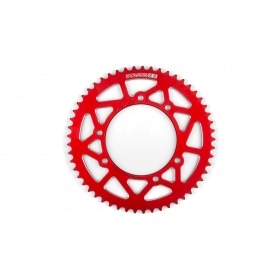 Ķēdes komplekts 14x53 - 420 Stage6 alumīnija CNC sarkans Rieju MRT