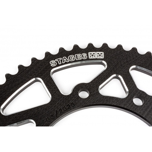 Ķēdes komplekts 14x53 - 420 Stage6 CNC alumīnija melns Derbi DRD Pro Ķēdes komplekts 14x53 - 420 Stage6 CNC alumīnija melns Derbi DRD Pro