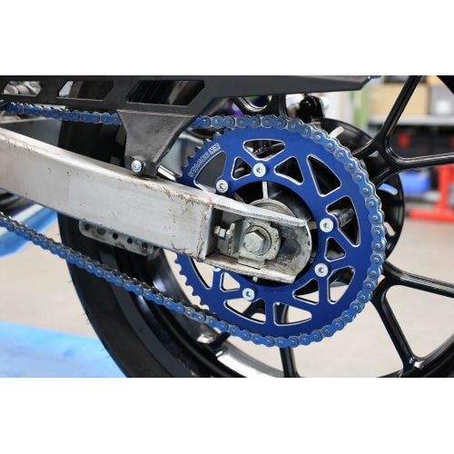 Chain Kit 14×53 – 420 Stage6 alu CNC Blue Derbi DRD Pro Chain Kit 14×53 – 420 Stage6 alu CNC Blue Derbi DRD Pro