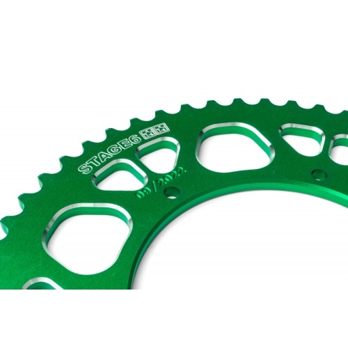 Ķēdes komplekts 13x53 - 420 Stage6 alumīnija CNC zaļš Aprilia SX 50 Ķēdes komplekts 13x53 - 420 Stage6 alumīnija CNC zaļš Aprilia SX 50