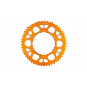 Ķēdes komplekts 13x53 - 420 Stage6 alumīnija CNC oranžs Aprilia SX 50