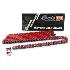 Ķēdes komplekts 13x53 - 420 Stage6 alumīnija CNC sarkans Aprilia SX 50