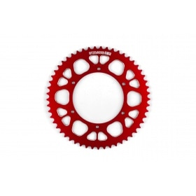 Ķēdes komplekts 13x53 - 420 Stage6 alumīnija CNC sarkans Aprilia SX 50