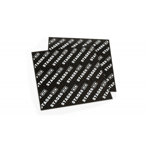 Oglekļa šķiedras loksne 0,35 mm Stage6 izgriezums Oglekļa šķiedras loksne 0,35 mm Stage6 izgriezums