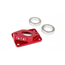 Intake Manifold AM6 / Derbi Stage6 High Flow MK2 28mm Red
