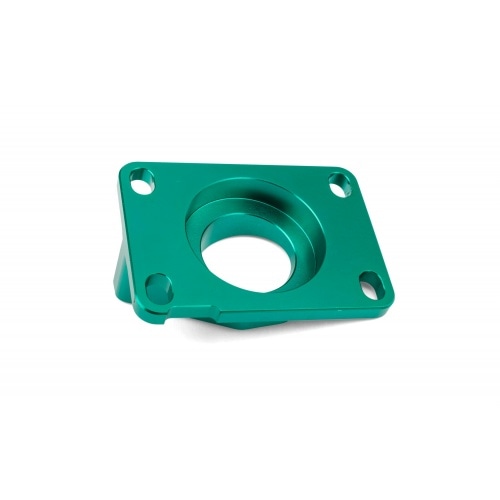 Intake Manifold AM6 / Derbi Stage6 High Flow MK2 28mm turquoise Intake Manifold AM6 / Derbi Stage6 High Flow MK2 28mm turquoise