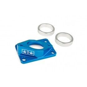 Intake Manifold AM6 / Derbi Stage6 High Flow MK2 34mm Blue