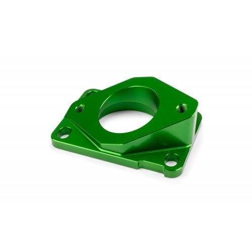 Intake Manifold AM6 / Derbi Stage6 High Flow MK2 34mm Green Intake Manifold AM6 / Derbi Stage6 High Flow MK2 34mm Green