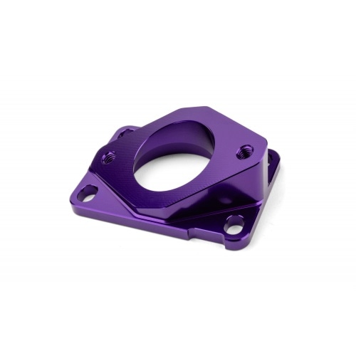 Intake Manifold AM6 / Derbi Stage6 High Flow MK2 34mm purple Intake Manifold AM6 / Derbi Stage6 High Flow MK2 34mm purple