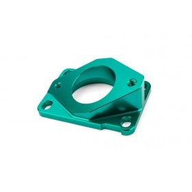 Intake Manifold AM6 / Derbi Stage6 High Flow MK2 34mm turquoise
