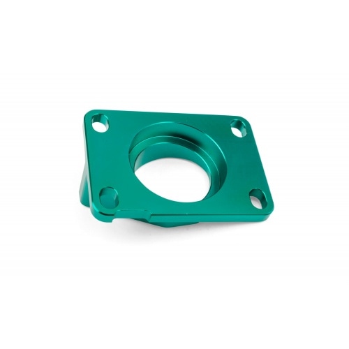 Intake Manifold AM6 / Derbi Stage6 High Flow MK2 34mm turquoise Intake Manifold AM6 / Derbi Stage6 High Flow MK2 34mm turquoise