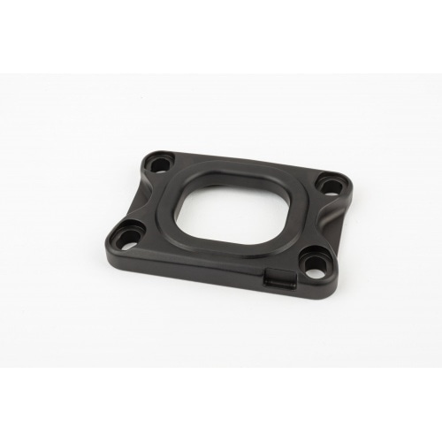 Base Plate intake manifold Stage6 360° AM6 / Derbi black Base Plate intake manifold Stage6 360° AM6 / Derbi black