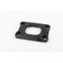 Base Plate intake manifold Stage6 360° AM6 / Derbi black Base Plate intake manifold Stage6 360° AM6 / Derbi black