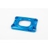 Base Plate intake manifold Stage6 360° AM6 / Derbi blue Base Plate intake manifold Stage6 360° AM6 / Derbi blue