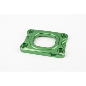 Base Plate intake manifold Stage6 360° AM6 / Derbi green