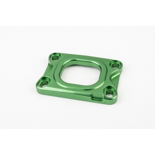 Base Plate intake manifold Stage6 360° AM6 / Derbi green Base Plate intake manifold Stage6 360° AM6 / Derbi green