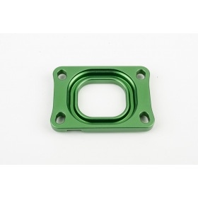 Base Plate intake manifold Stage6 360° AM6 / Derbi green