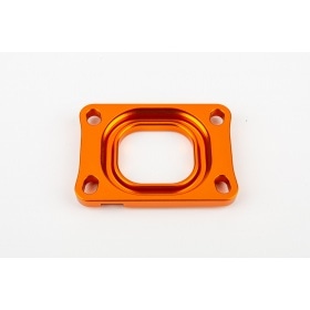 Base Plate intake manifold Stage6 360° AM6 / Derbi orange