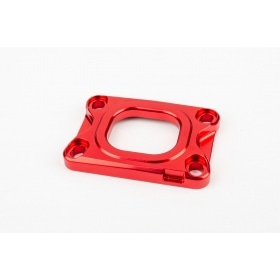 Base Plate intake manifold Stage6 360° AM6 / Derbi red