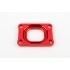 Base Plate intake manifold Stage6 360° AM6 / Derbi red Base Plate intake manifold Stage6 360° AM6 / Derbi red
