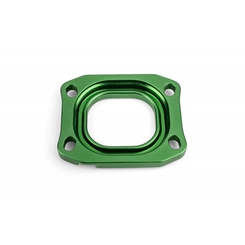 Base Plate intake manifold Stage6 360° d.40mm AM6 / Derbi green Base Plate intake manifold Stage6 360° d.40mm AM6 / Derbi green