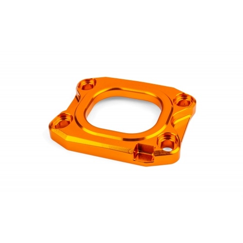 Base Plate intake manifold Stage6 360° d.40mm AM6 / Derbi orange Base Plate intake manifold Stage6 360° d.40mm AM6 / Derbi orange