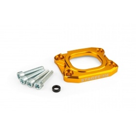 Base Plate intake manifold Stage6 360° d.40mm AM6 / Derbi gold