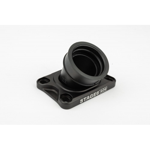 Intake Manifold Stage6 360° AM6 / Derbi black for PWK 19 - 28mm Intake Manifold Stage6 360° AM6 / Derbi black for PWK 19 - 28mm
