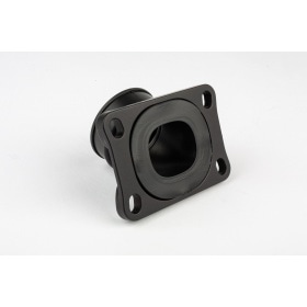 Intake Manifold Stage6 360° AM6 / Derbi black for PWK 19 - 28mm