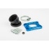 Intake Manifold Stage6 360° AM6 / Derbi blue for PWK 19 - 28mm Intake Manifold Stage6 360° AM6 / Derbi blue for PWK 19 - 28mm