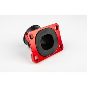 Intake Manifold Stage6 360° AM6 / Derbi red for PWK 19 - 28mm