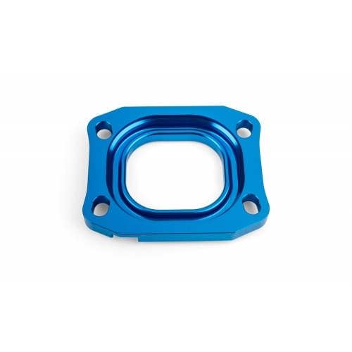 Intake Manifold Stage6 360° AM6 / Derbi blue for PWK 30 - 34mm Intake Manifold Stage6 360° AM6 / Derbi blue for PWK 30 - 34mm