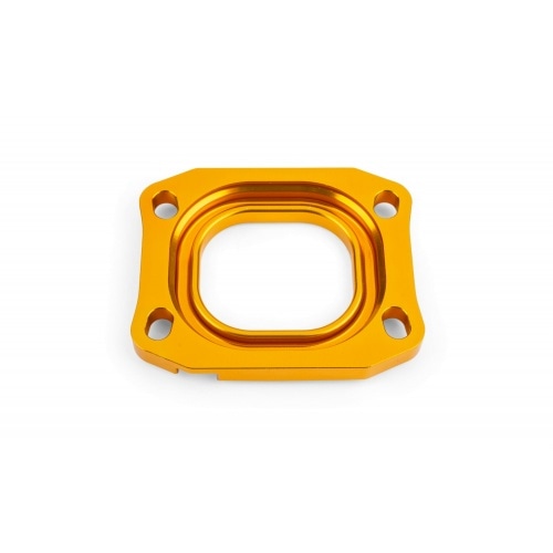 Intake Manifold Stage6 360° AM6 / Derbi yellow for PWK 30 - 34mm Intake Manifold Stage6 360° AM6 / Derbi yellow for PWK 30 - 34mm