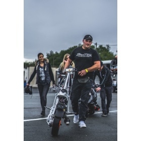 Sacīkšu gaisa filtrs Stage6 Double-Layer liels ovāls 70 mm melns