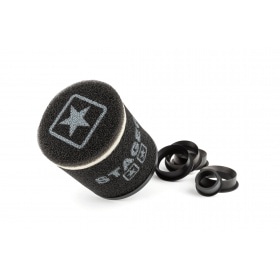 Stage6 Racing Air Filter Double-Layer small round black