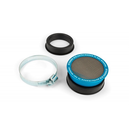 Bell Mouth with grille D.48 - 60mm Stage6 Blue Bell Mouth with grille D.48 - 60mm Stage6 Blue