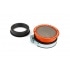 Bell Mouth with grille D.48 - 60mm Stage6 Orange Bell Mouth with grille D.48 - 60mm Stage6 Orange