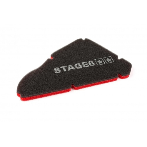 Stage6 Air Filter Foam Insert Double Layer Piaggio long Stage6 Air Filter Foam Insert Double Layer Piaggio long