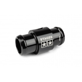 Tee Connector D.22mm for temperature sensor Stage6 black