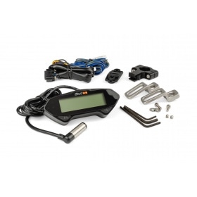 Moto ātruma mērītājs Stage6 Racing Melns