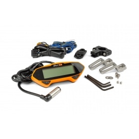 Motorcycle Speedometer Stage6 Racing Orange