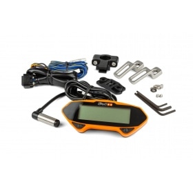 Motorcycle Speedometer Stage6 Racing Orange