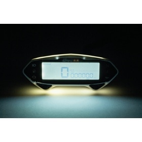 Motorcycle Speedometer Stage6 Racing White