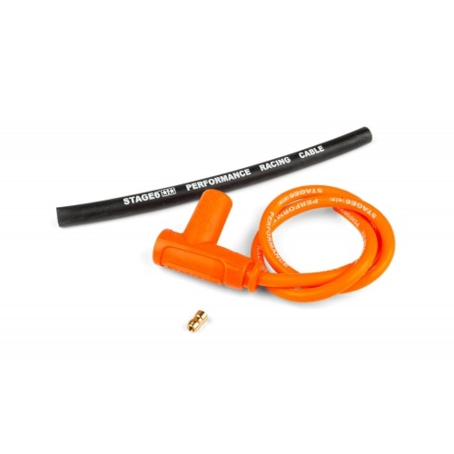 Spark Plug Cable with cap Stage6 Orange Spark Plug Cable with cap Stage6 Orange