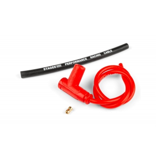 Spark Plug Cable with cap Stage6 Red Spark Plug Cable with cap Stage6 Red