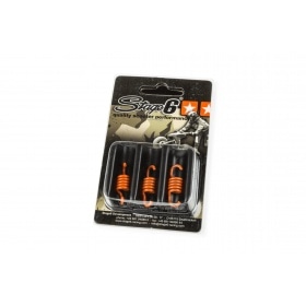 Sajūga atsperes x3 Stage6 Torque Control sarkanas (cietas)