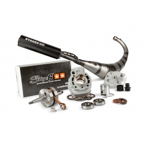 Tuning Kit Zylinder cylinder + crankshaft + exhaust Stage6 Sport MK2 50cc Minarelli AM6