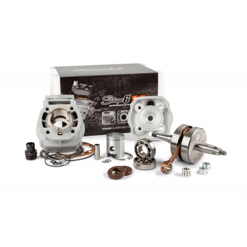 Tuning Kit Stage6 cylinder + crankshaft Sport MK2 50cc Derbi Euro 3 / Euro 4 Tuning Kit Stage6 cylinder + crankshaft Sport MK2 50cc Derbi Euro 3 / Euro 4