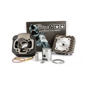 Stage6 Cylinder Kit Streetrace cast iron 50cc Piaggio AC (Typhoon / Zip)