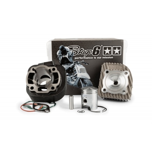 Tuning Kit Stage6 Streetrace čuguna 50cc Minarelli liegend AC / Ķīna 2-taktas Tuning Kit Stage6 Streetrace čuguna 50cc Minarelli liegend AC / Ķīna 2-taktas